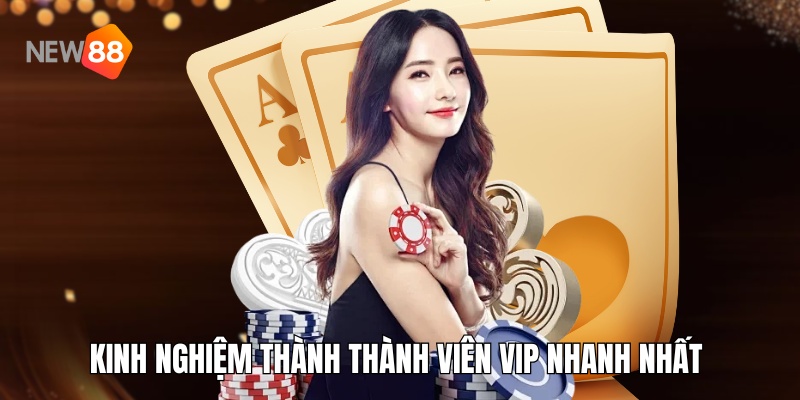 Kinh nghiệm thành thành viên VIP nhanh nhất